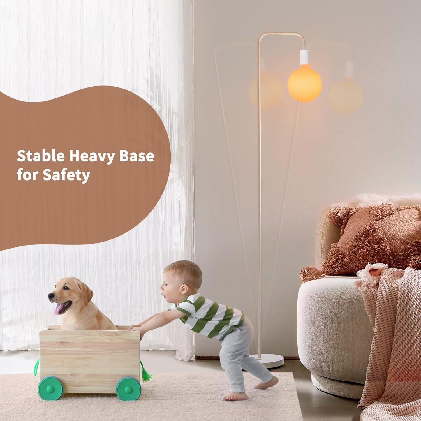 Floor Lamp for Living Room - Minimalist Standing Lamp