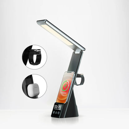 Mini - 7 in 1 Multifunctional LED Desk Lamp with wireless charger